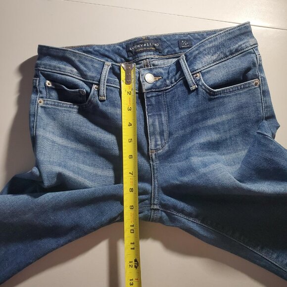 Lucky Brand Lolita Bootcut Sunset Blue 4/27 Candiani Premium Denim - Picture 11 of 16